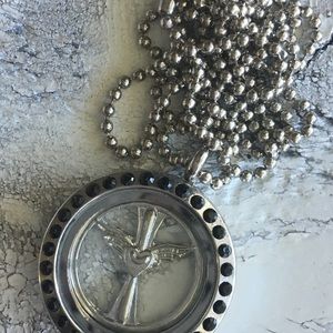 Silver Cross Memory Locket